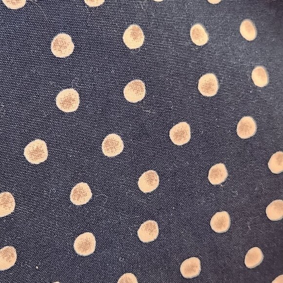 LANDS' END BUTTON FRONT NO IRON SUPRIMA BLOUSE - SIZE 6 TALL - EUC - Picture 4 of 7